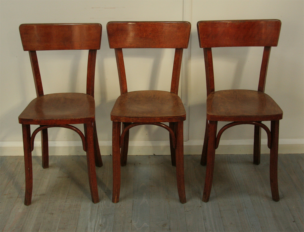 Set Of 6 French Bistro Chairs Haunt Antiques for the Modern Interior